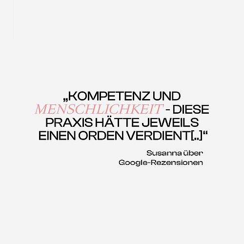 „[..]Ob Standard-Vorsorge oder problematischer Einzelfall, es wird alles ernst genommen und freundlich behandelt. Mit...